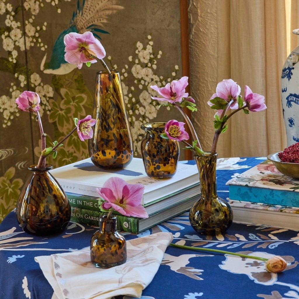 Crane Vase (Brown Tortoise) - Liza Pruitt