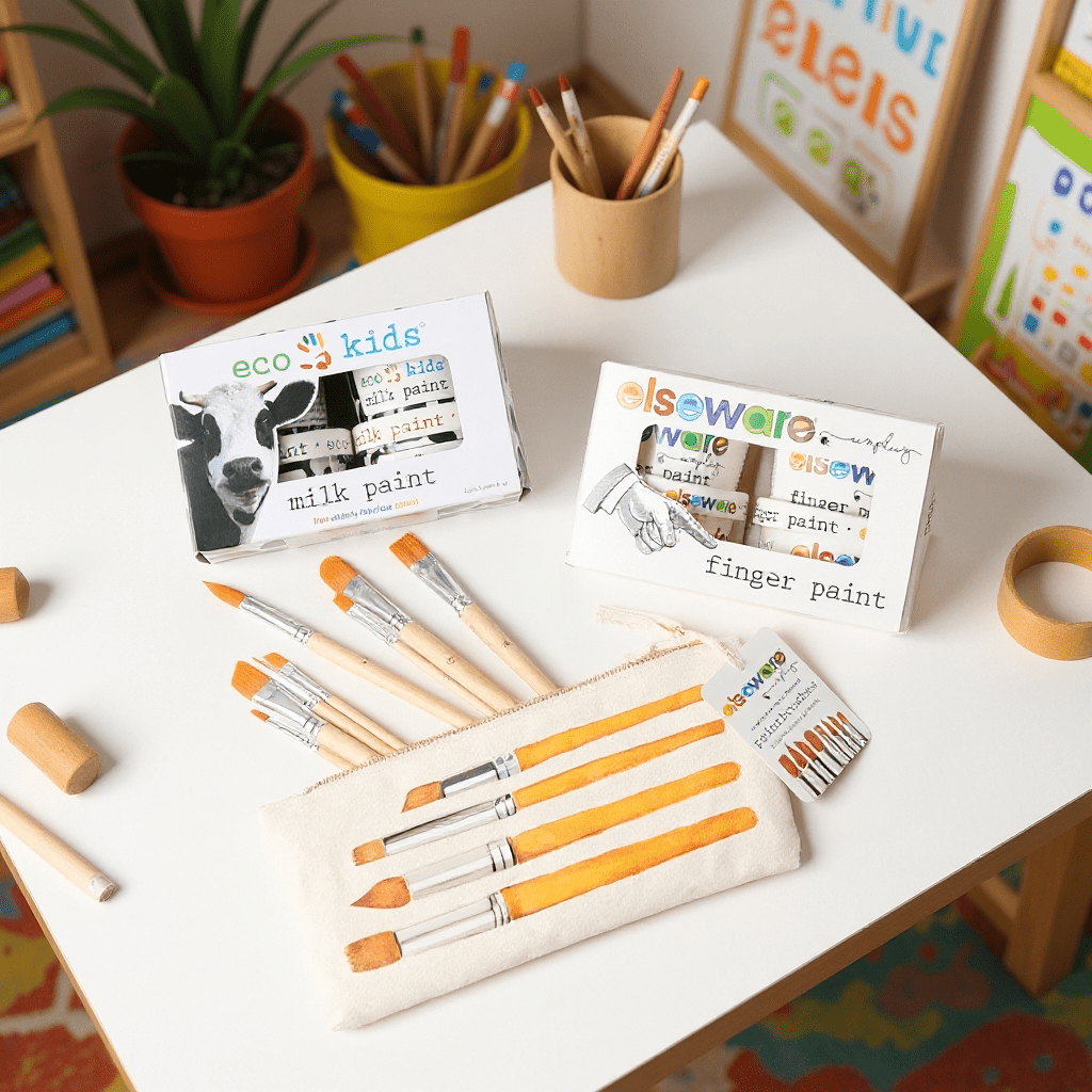 Creative Painting Bundle | All Natural Paints & Tools for Kids - Liza Pruitt