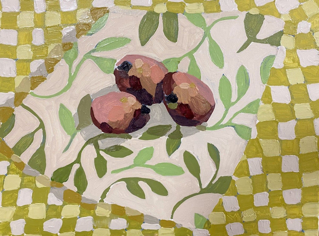 Cute Fruits, Pomegranites | 12" h x 16" w - Liza Pruitt