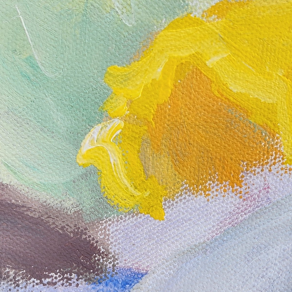 Daffodils | 24" h x 24" w - Liza Pruitt