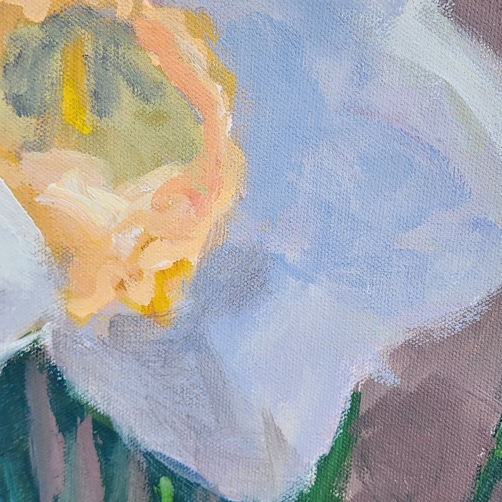 Daffodils | 24" h x 24" w - Liza Pruitt