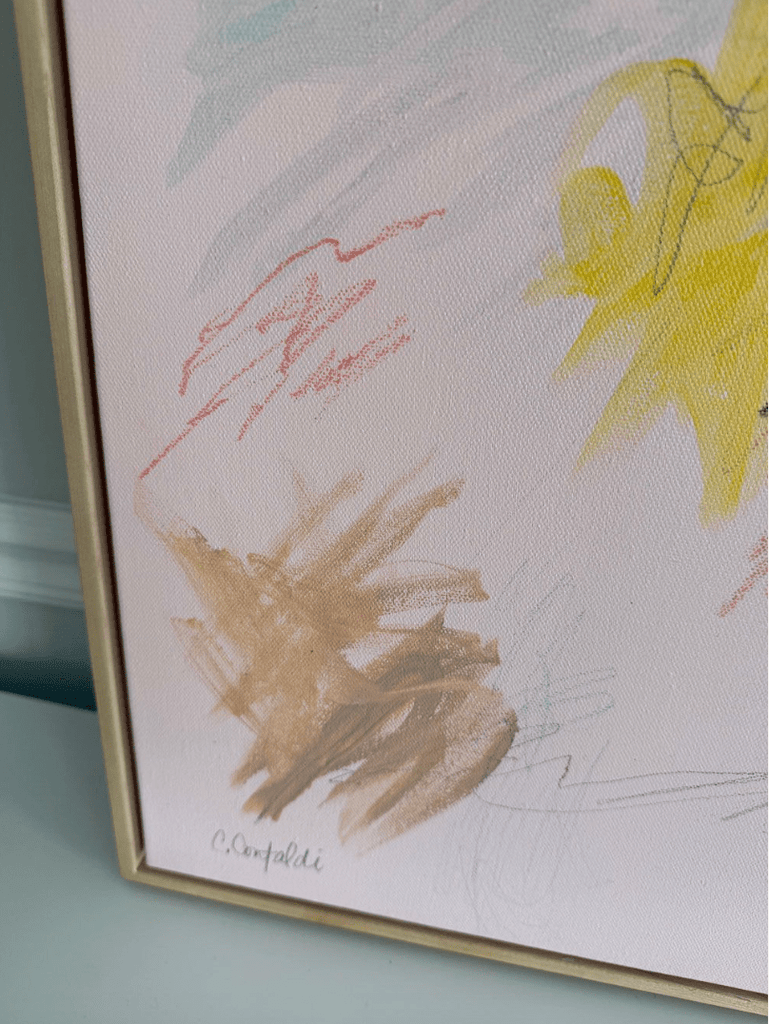 Daffodils Awaken | 24" h x 18" w | Framed - Liza Pruitt