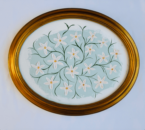 Daisy Chain III | 13.25" h x 16.25" w | Framed - Liza Pruitt