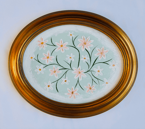 Daisy Chain IV | 10.25" h x 12.25" w | Framed - Liza Pruitt