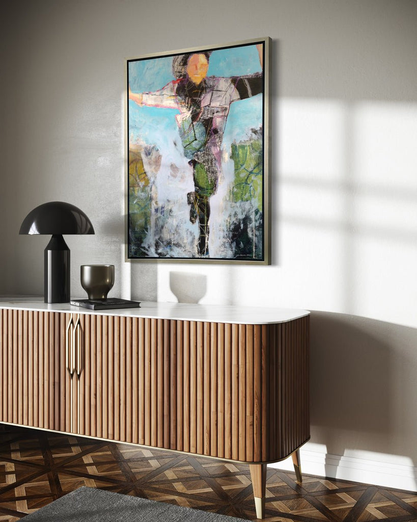 Dancin' Up a Storm - Open Edition Canvas Print - Liza Pruitt