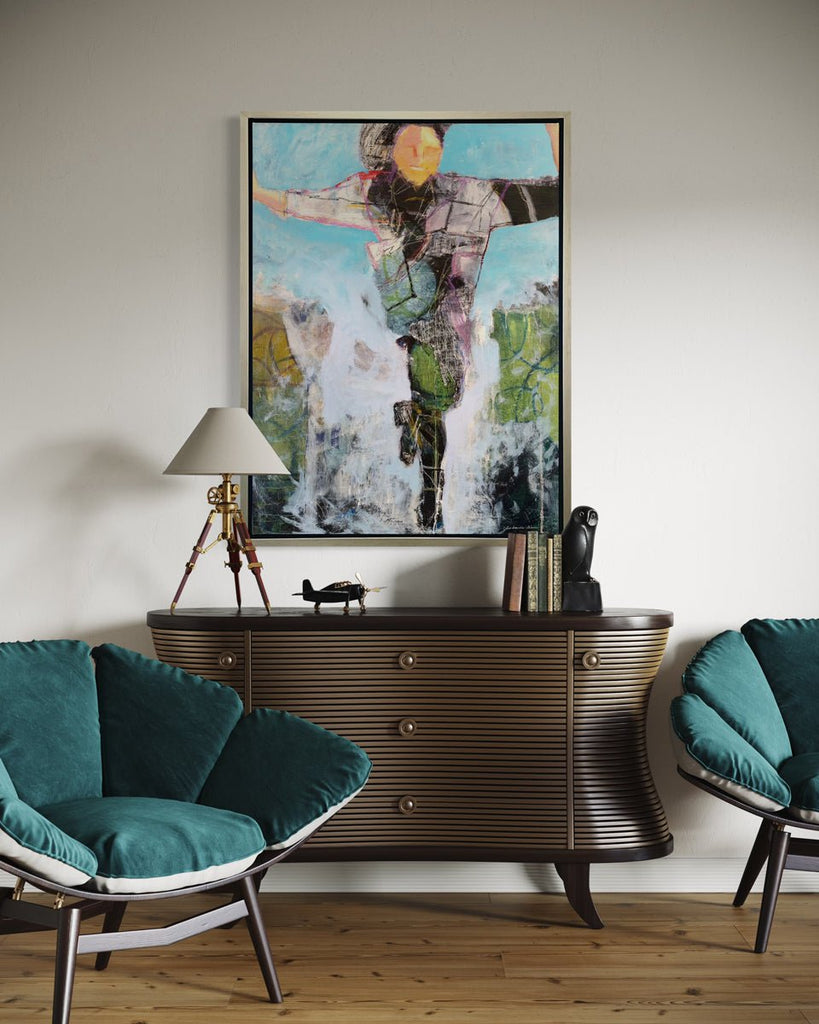 Dancin' Up a Storm - Open Edition Canvas Print - Liza Pruitt