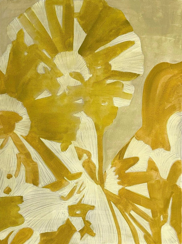 Dandelion Yellow | 24" h x 18" w - Liza Pruitt