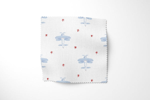 David's Airplane Bolster by Camilla Moss - Liza Pruitt