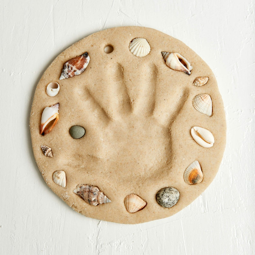 Day at the Beach – Kids Hand & Footprint Keepsake - Liza Pruitt