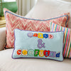Dazed & Confused Needlepoint Pillow - Liza Pruitt