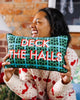 Deck the Halls Needlepoint Pillow - Liza Pruitt