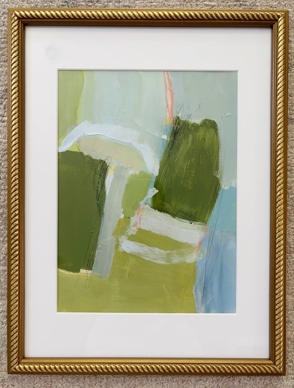Deep End | 16" h x 12" w | Framed - Liza Pruitt