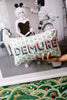 Demure Needlepoint Pillow - Liza Pruitt