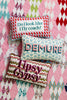 Demure Needlepoint Pillow - Liza Pruitt