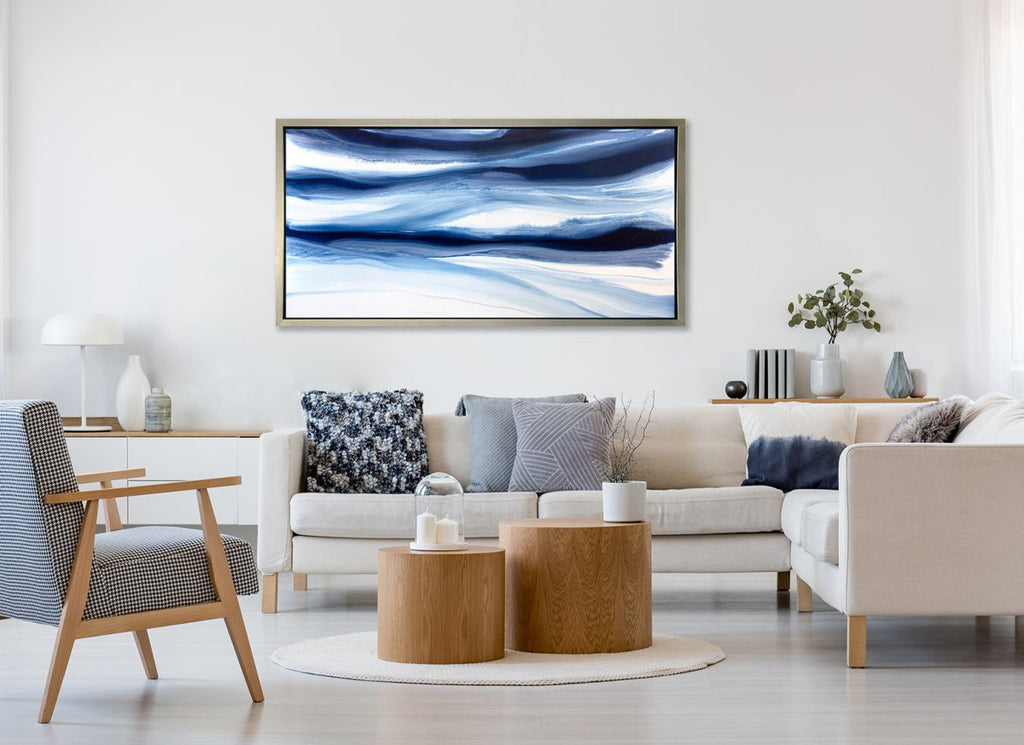 Denim Blues 1 - Open Edition Canvas Print - Liza Pruitt