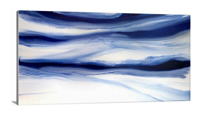 Denim Blues 1 - Open Edition Canvas Print - Liza Pruitt