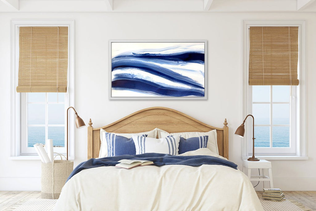 Denim Blues 2 - Open Edition Canvas Print - Liza Pruitt