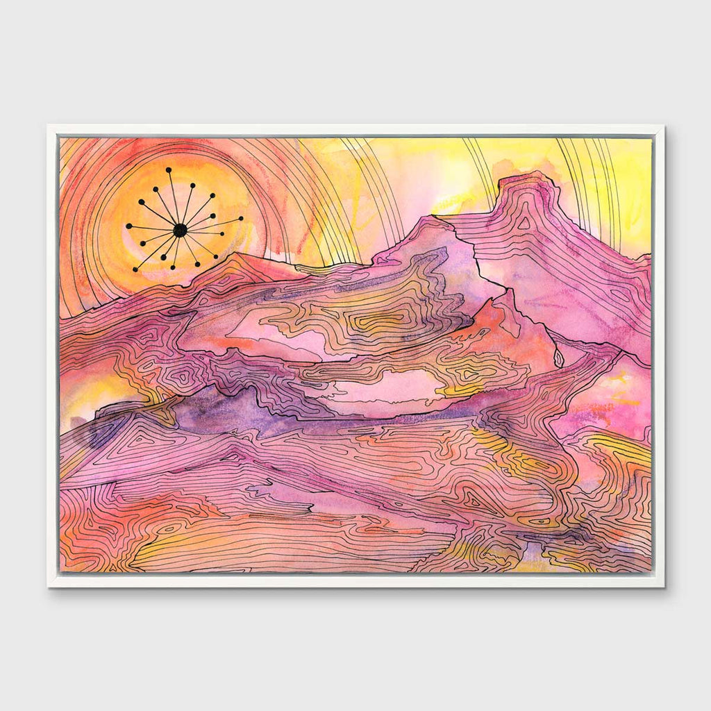 Desert Daybreak - Open Edition Canvas Print - Liza Pruitt