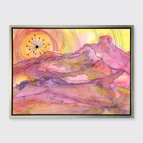 Desert Daybreak - Open Edition Canvas Print - Liza Pruitt
