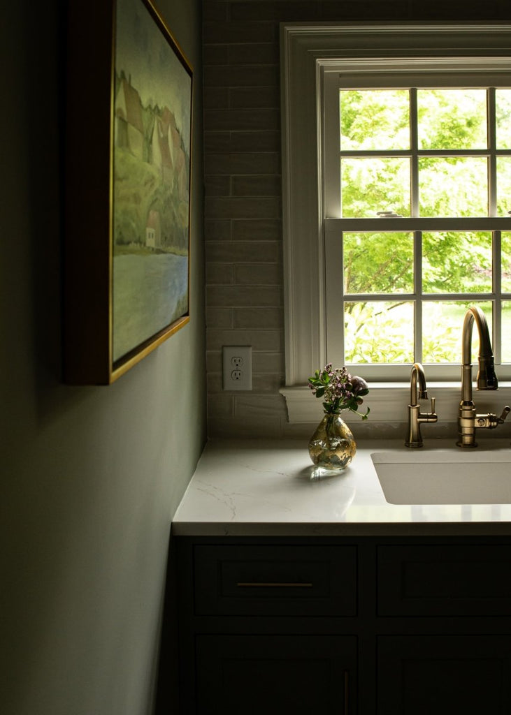 Dewdrop Vase (Gold Leaf) - Liza Pruitt