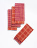 Dinner Napkins Double Sided Grid - High Season - Liza Pruitt