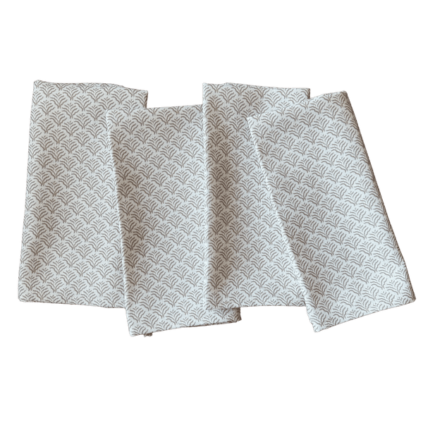 Dinner Napkins - Petite Lottie Coconut - Liza Pruitt