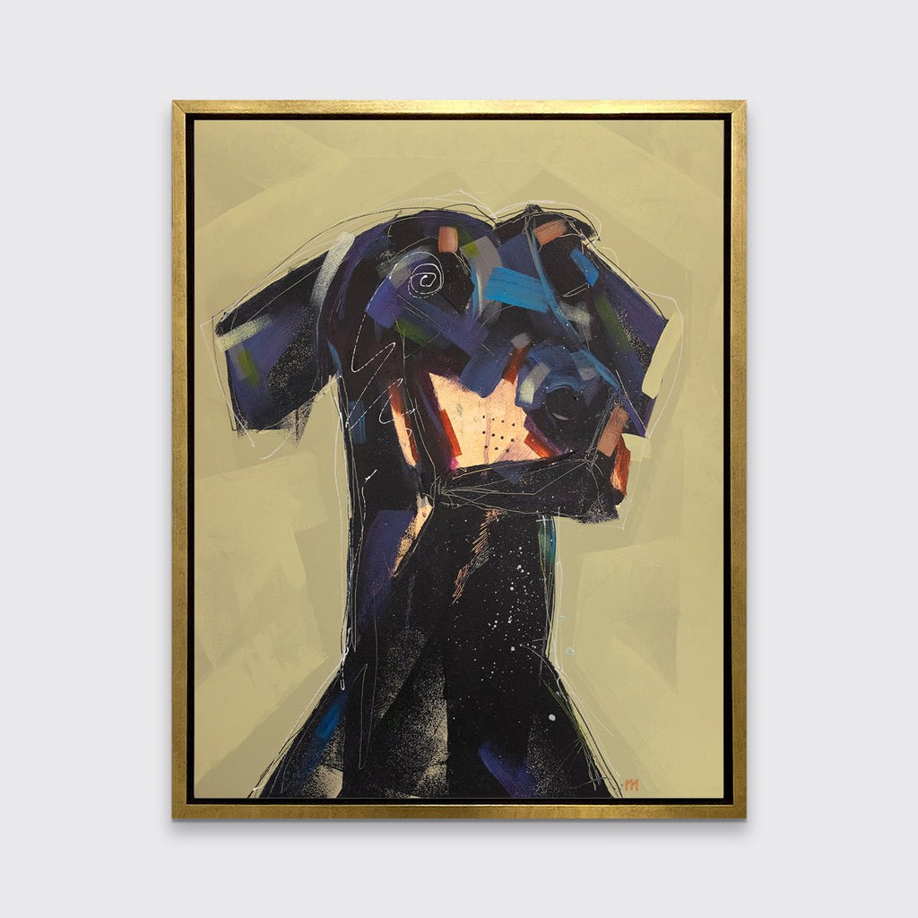 Doberman - Limited Edition Canvas Print - Liza Pruitt