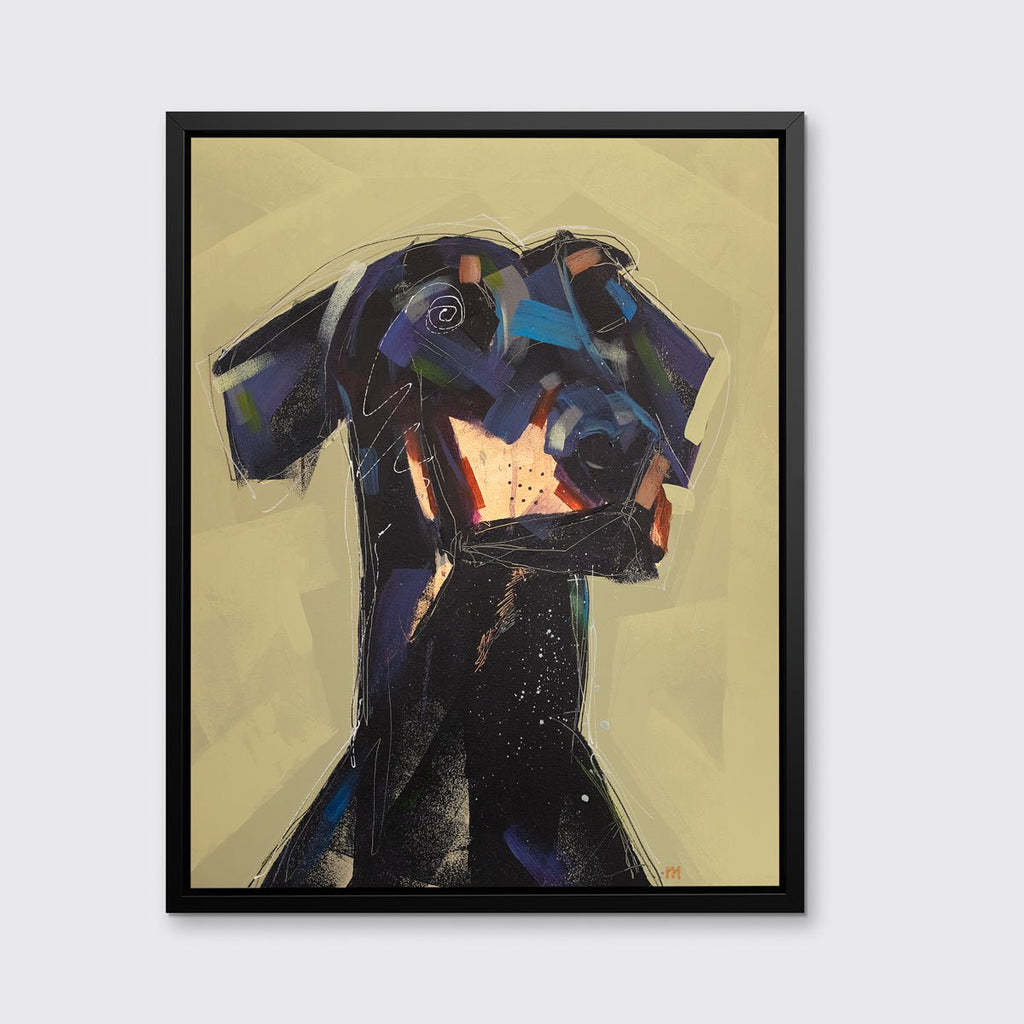 Doberman - Limited Edition Canvas Print - Liza Pruitt