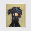 Doberman - Limited Edition Canvas Print - Liza Pruitt