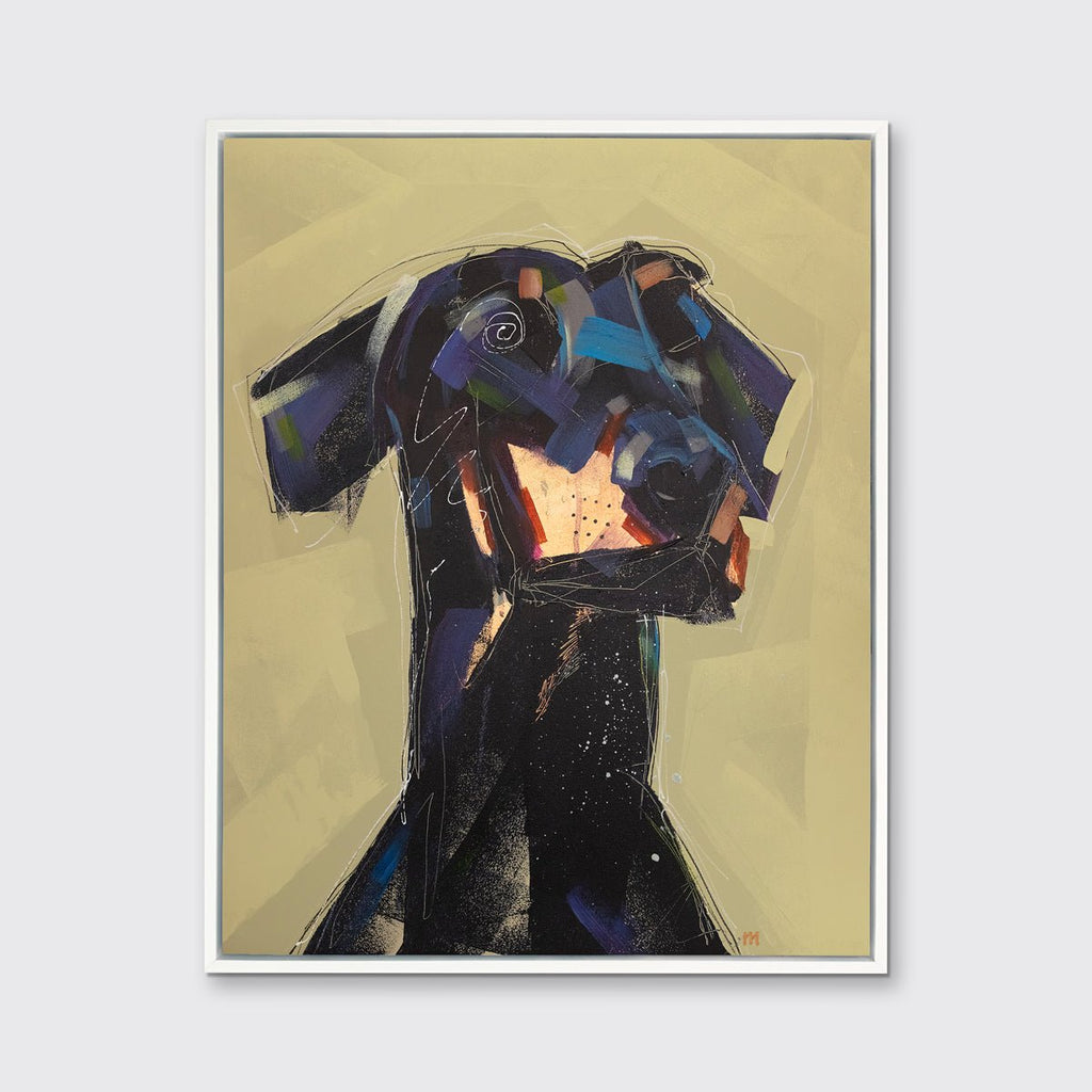 Doberman - Limited Edition Canvas Print - Liza Pruitt