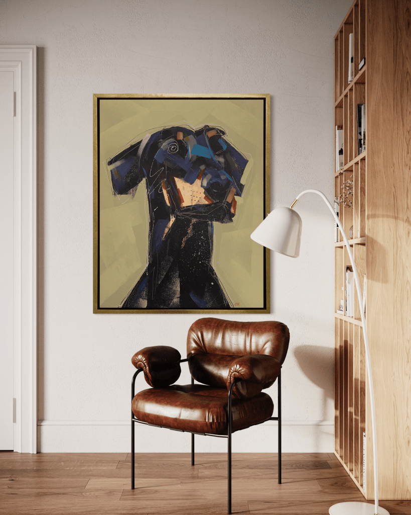 Doberman - Limited Edition Canvas Print - Liza Pruitt