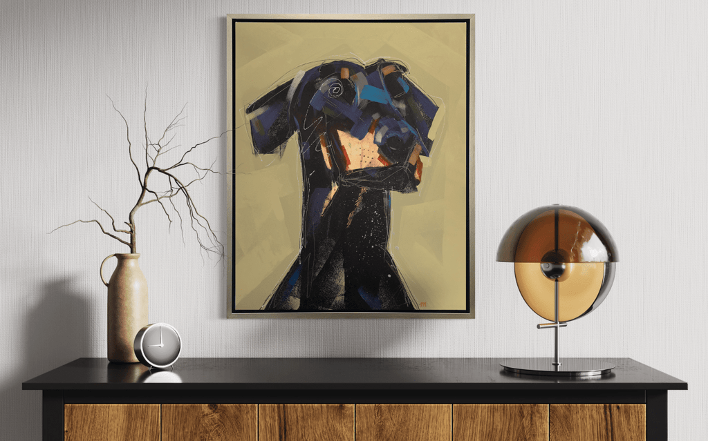 Doberman - Limited Edition Canvas Print - Liza Pruitt