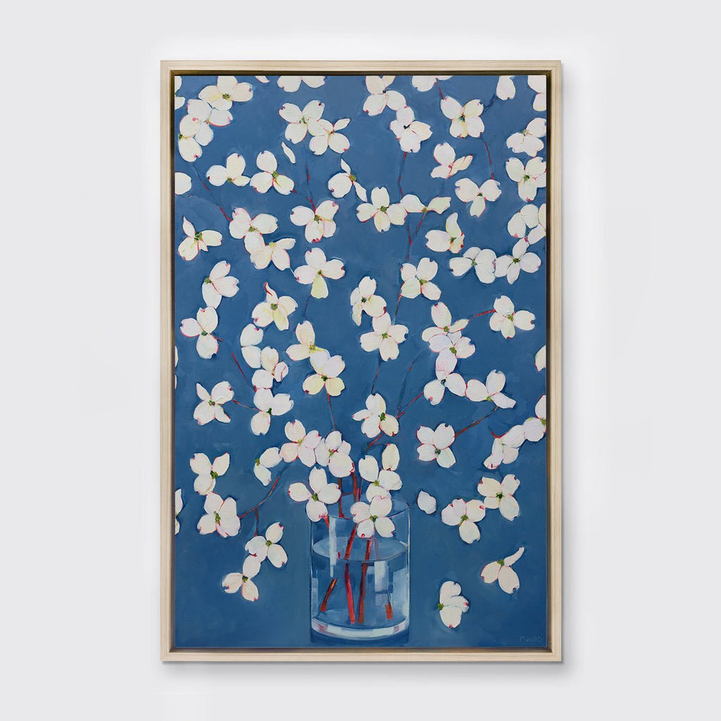 Dogwoods in Blue - Open Edition Canvas Print - Liza Pruitt