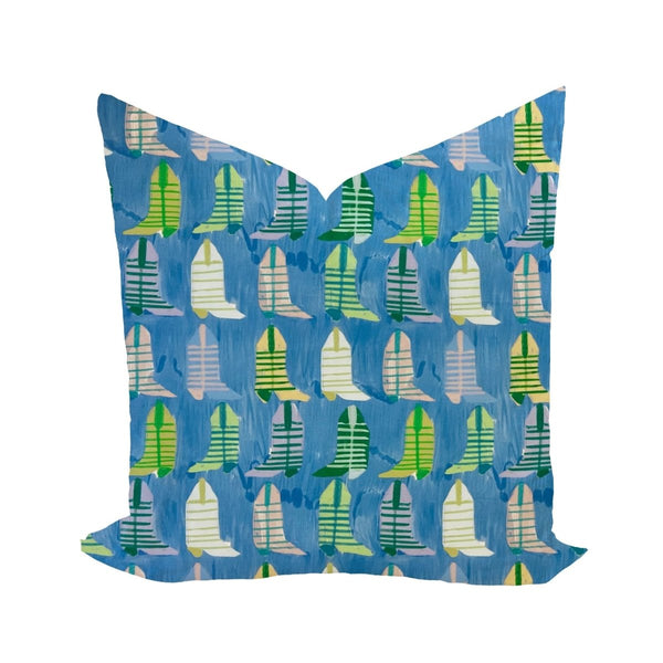 Dolly Boots in Indigo by Lulie Wallace - Liza Pruitt