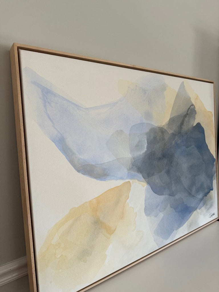 Down by the Bay | 30" h x 40” w | Framed - Liza Pruitt