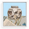 Dragons Ginger Jar | 13.75" h x 13.75" w | Framed - Liza Pruitt