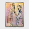 Dual Figures IV - Open Edition Canvas Print - Liza Pruitt