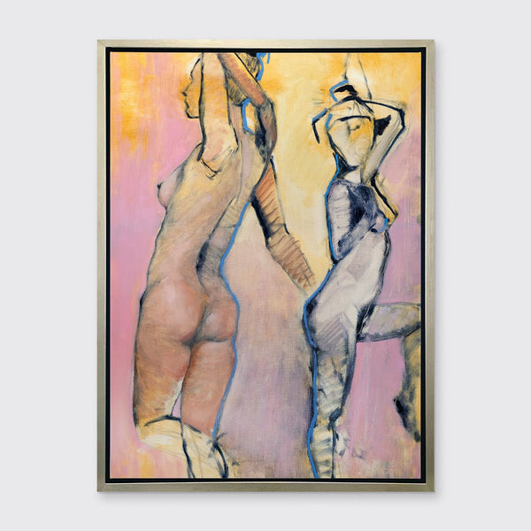 Dual Figures IV - Open Edition Canvas Print - Liza Pruitt
