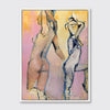 Dual Figures IV - Open Edition Canvas Print - Liza Pruitt