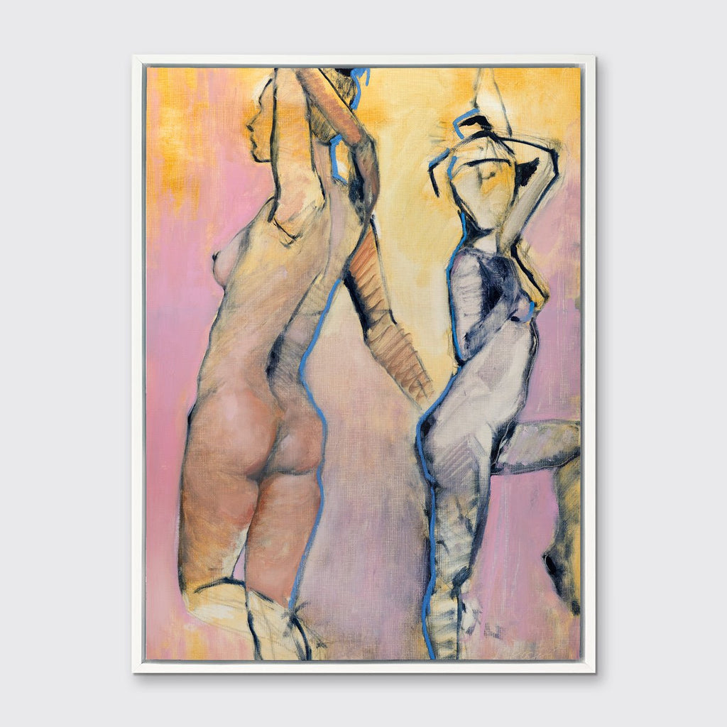 Dual Figures IV - Open Edition Canvas Print - Liza Pruitt