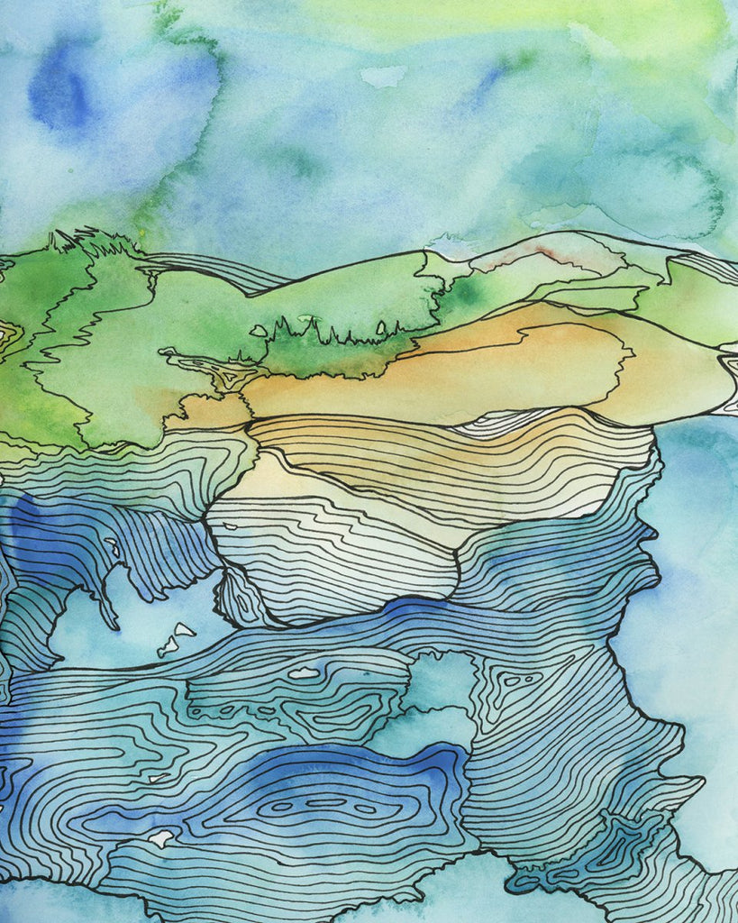 Dunes II - Open Edition Canvas Print - Liza Pruitt