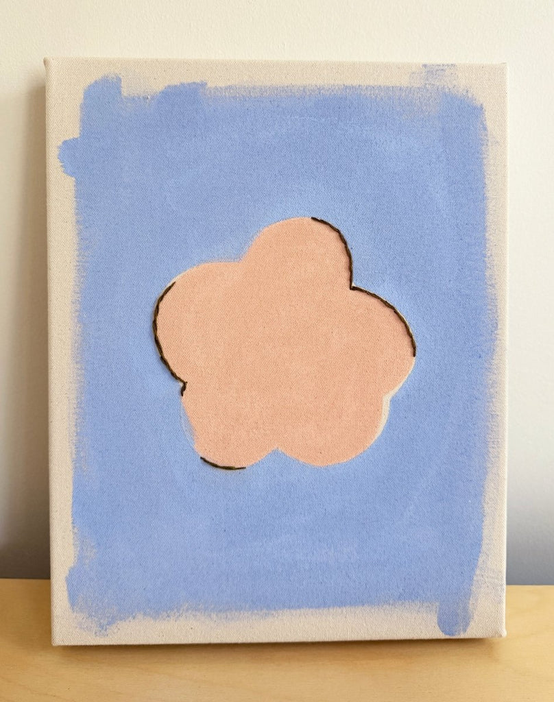 Dusty Pink Petals | 14" h x 11" w - Liza Pruitt