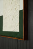 Eames Meets West - Hunter Green Colorway | 30" h x 24" w | Framed - Liza Pruitt