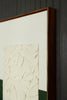 Eames Meets West - Hunter Green Colorway | 30" h x 24" w | Framed - Liza Pruitt