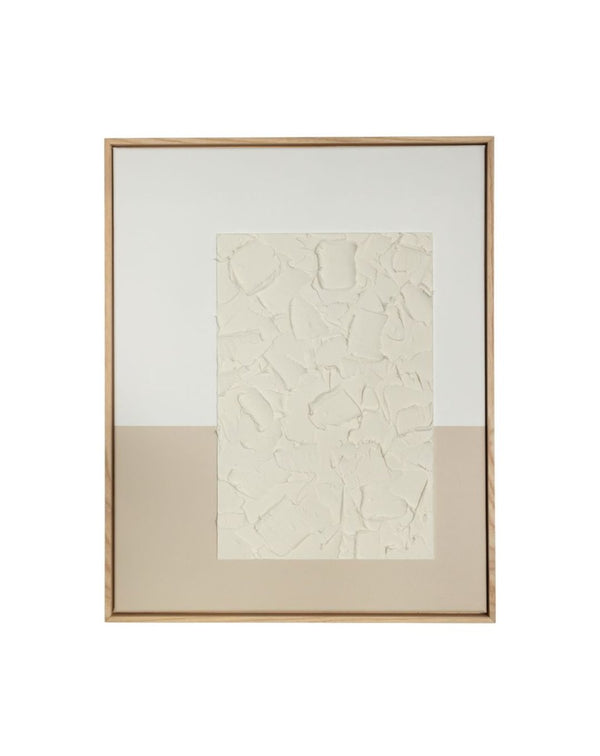 Eames Meets West - Parchment Colorway | 30" h x 24" w | Framed - Liza Pruitt