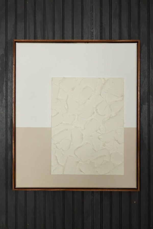 Eames Meets West - Parchment Colorway | 30" h x 24" w | Framed - Liza Pruitt