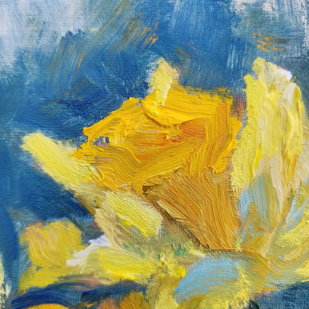 Early Spring Daffodils | 11" h x 14" w - Liza Pruitt