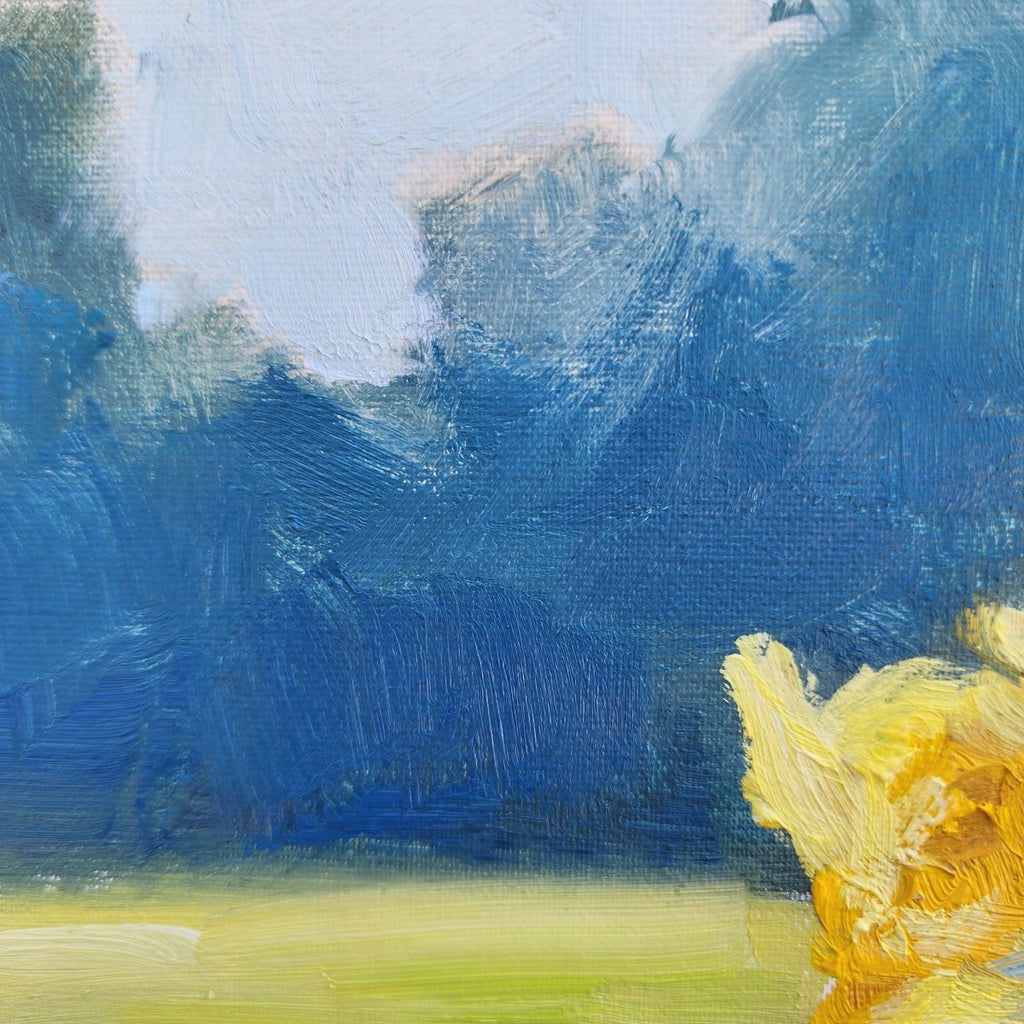 Early Spring Daffodils | 11" h x 14" w - Liza Pruitt