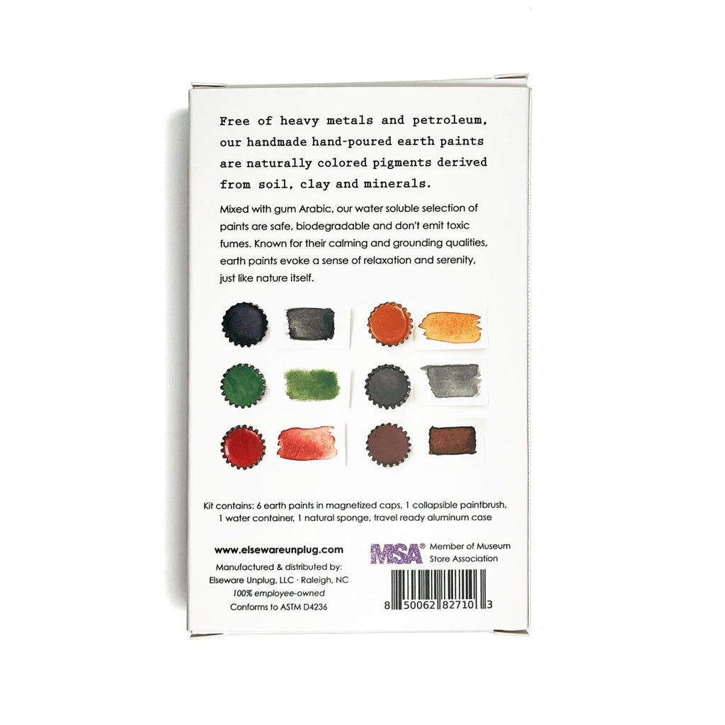 Earth Paints – Handmade – Set of 6 Natural Colors - Liza Pruitt