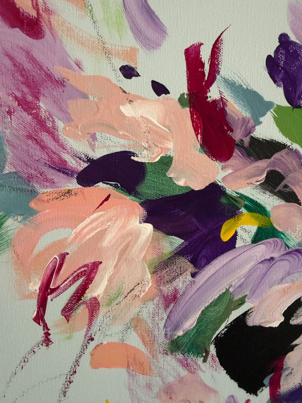 Echoes of the Heart | 36" h x 36" w | Framed - Liza Pruitt
